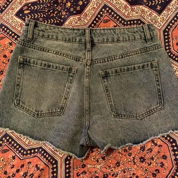 NWT Amuse Society Shoreline Denim Woven Short Size 27 - Picture 3 of 8